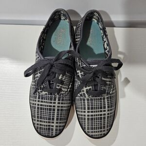Keds Gray Plaid Women's Shoes Size 7